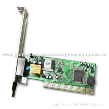 Internal Fax-modem with Small DSP Chip, Voice Function, Reduced Board Size and AT Command-driven